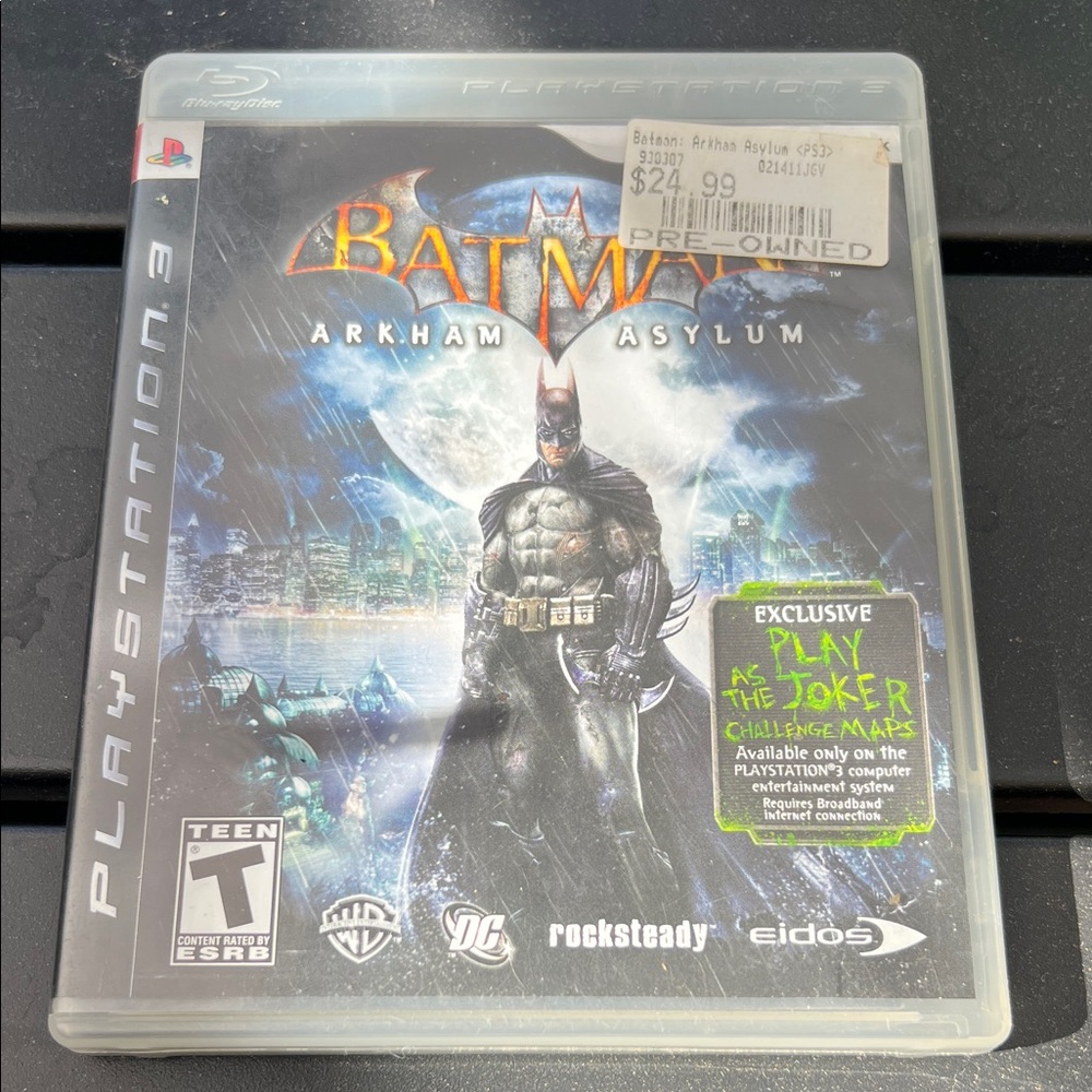 RockSteady Batman: Arkham Asylum for PlayStation 3